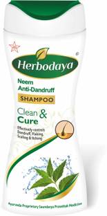 Herbodaya Neem Anti-Dandruff Shampoo | Fights Flakes & Itchy Scalp | Herbal Scalp Cleanser