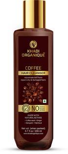 khadi ORGANIQUE Coffee Hair Cleanser / Shampoo SLS & PARABEN FREE