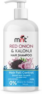 MNT Red Onion & Kalonji Hair Shampoo for Hair Fall Control & Hair Growth