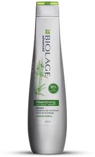 BIOLAGE Fiberstrong Professional Shampoo Reduces Hair Breakage,12x Strength in Weak Hair