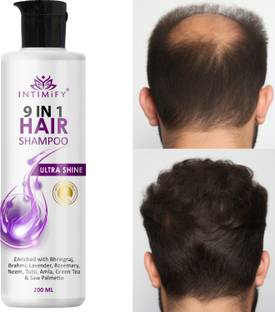 INTIMIFY 9 in 1 Hair Shampoo Get Thick & Strong Hair Nourishes Hair Roots