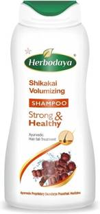 Herbodaya Shikakai Volumizing Shampoo | Cleanser for Thick & Healthy Hair | Sulfate-Free