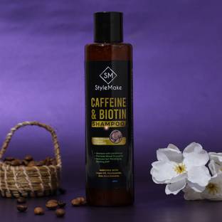 stylemake Caffeine & Biotin Shampoo | DHT Blocker with Conditioner | Sulphate,Paraben Free