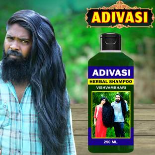 rosearth Unisex Herbal Adivasi Hair Fall Control and Regrowth Hair Shampoo,
