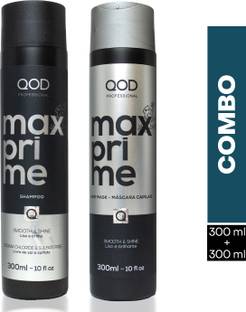 QOD Max Prime Combo - Hair Shampoo & Hair Mask