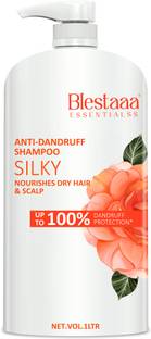 blestaaa essentialss Smooth & Silky Anti Dandruff Scelp Shampoo for Softer and A Smoother Hair