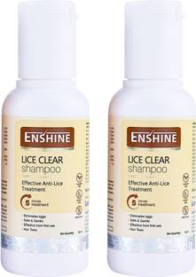 Enshine Lice-Clear Shampoo | Removes Lice and Nits | Safe for Kids and Adults