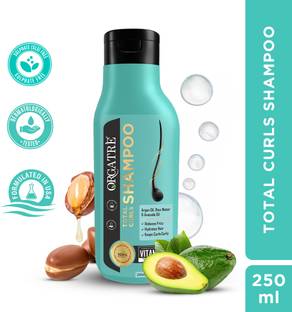 Orgatre Total Curls Shampoo for Men & Women with Natural Ingredients
