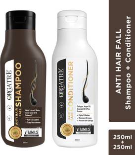 Orgatre Anti Hair Fall Shampoo Combo with Conditioner Strength & Hair Loss Control