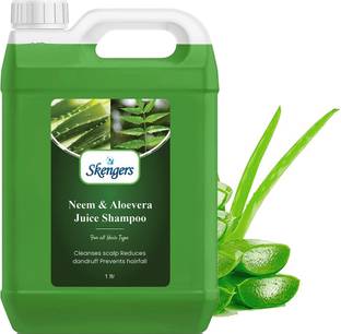skengers Ayurvedic Natural Neem & Aloe Vera Juice HairFall Shampoo