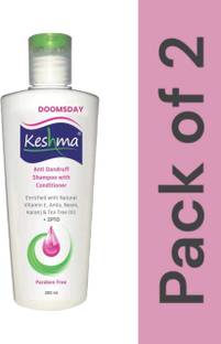 DOOMSDAY keshma anti dandruff shampoo for strong and shiny hair