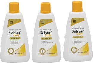 Selsun Daily Anti-Dandruff Shampoo_120ml ( pack of 3 )