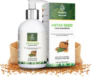 Healofy Naturals Methi Anti Hair Fall Shampoo for Hair Fall Control