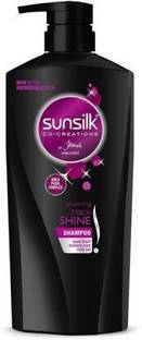 SUNSILK Stunning Black Shine Shampoo (650 ml)