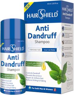HAIRSHIELD Anti Dandruff Shampoo 60ml with Free 10ml Anti Dandruff Cream