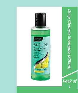 ASSURE Deep Cleanse Shampoo Enriched With Lemon & Thyme Extracts pack of 1