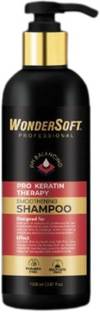Wondersoft Professional PH Balancing Pro Keratin Smoothening Shampoo Sulphate Paraben Free
