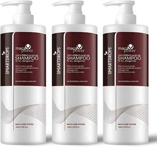 smartdrops Shampoo Extract Moisturizing Deep Repair Smooth Shampoo for Dry & Damaged Hair