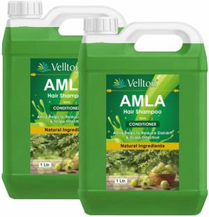 vellton Natural Hair Growth Shampoo With Amla Neem for Anti hairfall & Damage repair