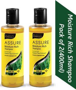 Vestige Moisturising Rich Shampoo With Oil & Green Tea Extract (2X400) 2p