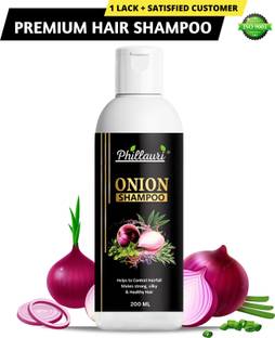 Phillauri Onion Hair Shampoo for Hair Fall Control and Anti Dandruff 200ml