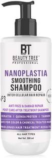 BEAUTY TREE Nanoplastia Smoothing Shampoo With keratin, Acai oil & Marula oil