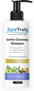 PURETRAILS Gentle Cleansing Shampoo, - Anti-Dandruff, Anti Hair fall,
