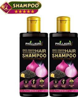 Phillauri Red Onion Black Seed Oil Shampoo With Red Onion Seed Oil Extract, Black Seed Oil