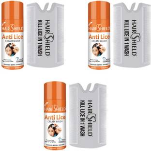 HAIRSHIELD HAIR CARE REMOVE EGGS ONE WASH LICE KILLER
