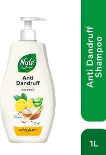 Nyle Naturals Anti Dandruff Shampoo|For Dandruff Free Hair |With Curd & Lemon