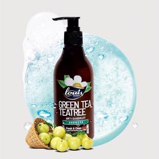 Louis herbals Green Tea Teatree Anti Dandruff Shampoo Pack Of 2