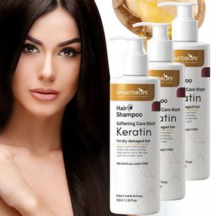 smartdrops Shampoo Extract Moisturizing Deep Repair Smooth Shampoo for Dry & Damaged Hair