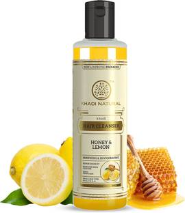 KHADI NATURAL Honey and Lemon Juice Hair Cleanser/Shampoo