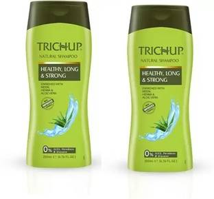 TRICHUP Healthy Long & Strong Natural Shampoo 200 ml pack of 2