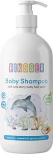 Pingger Natural baby shampoo for Soft and Shiny Baby Hair wash