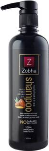 Zobha Sulphate Free Shampoo With Pure Argan Oil For Color Protection, Smooth & Silky