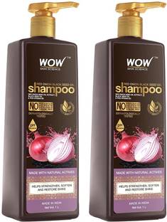 WOW SKIN SCIENCE Red Onion Black Seed Oil Shampoo