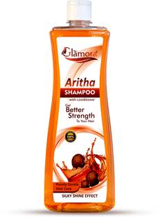 Glamora Ritha(Soap nut) Shampoo For Strong And Shiney Hair