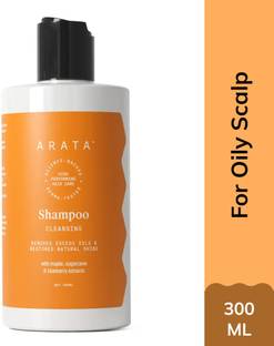 ARATA Cleansing Shampoo for Oily Hair| Repairs Damage & Nourishes | Plant Based
