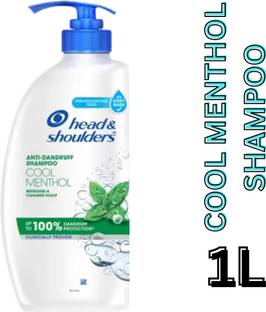 Head and Shoulders COOL MENTHOL SHAMPOO-1LTR