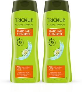 TRICHUP Herbal Hair Shampoo Hair Fall Control 400 ml (Pack Of 2)