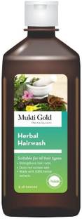 AXIOM Mukti Gold Herbal Hair Wash,Helpful for Growth, Controlling Dandruff