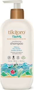 Tikitoro Conditioning Shampoo for Teens 100% Vegan with Hibiscus (Age: 11+)
