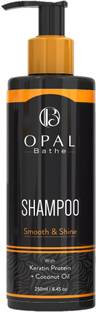 OPAL Bathe Smooth and Shine Shampoo, Shampoo For Smoother Hair, With Keratin Protein,250 ml