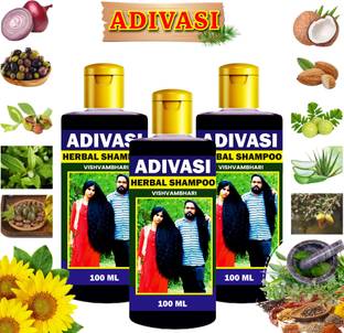 Vishvambhari Adivasi Dandruff Control Hair Shampoo with Virgin Coconut & Amla