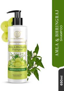 KHADI NATURAL Amla & Bhringraj Shampoo for Controlling Dandruff & Hair fall