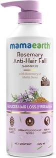 Mamaearth Anti-Hair Fall Shampoo with Rosemary & Methi Dana | Reduce Hair Loss & Breakage