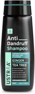 USTRAA Anti-Dandruff Shampoo | Controls Dandruff | No Sulphates & No Parabens