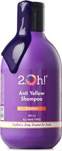 2.Oh! Italian Anti Yellow Shampoo, Purple Shampoo for Highlighted, Blonde, Grey Hair
