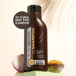 Orgatre Anti Hair Fall Shampoo For Men & Women With Meethi Extract & Onion Seed Oil
